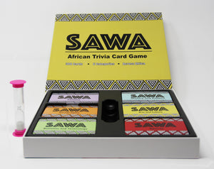 SAWA African Trivia Card Game
